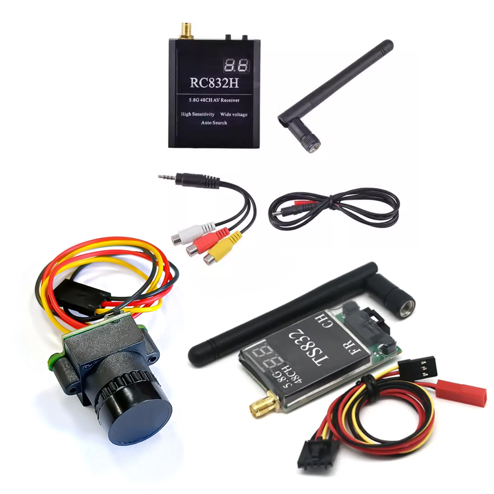 Fpv Drone Antenna - TS832 Alıcı +RC832 +1000TVL kamera 48CH