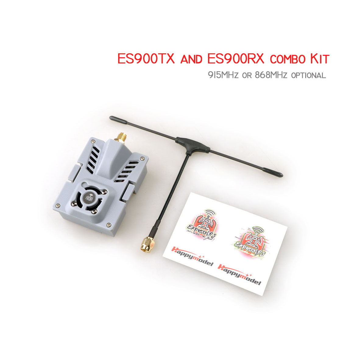 Fpv Drone Kit - Happymodel RC ELRS Mikro ES900RX（Alıcı）ES900TX（Modül）Combo Kit