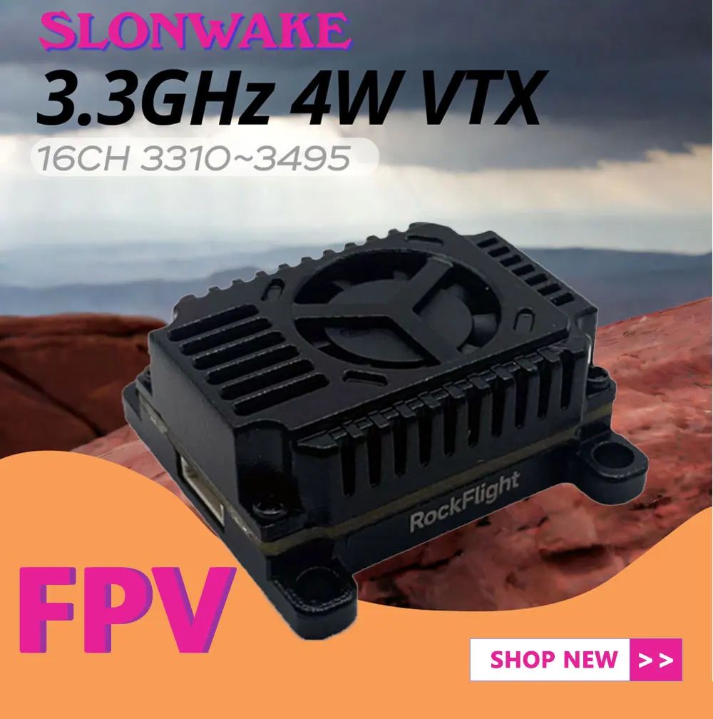 SLONWAKE FPV 3.3G 16CH 4000mW  - Fpv Drone Antenna incelemesi ve fiyatı