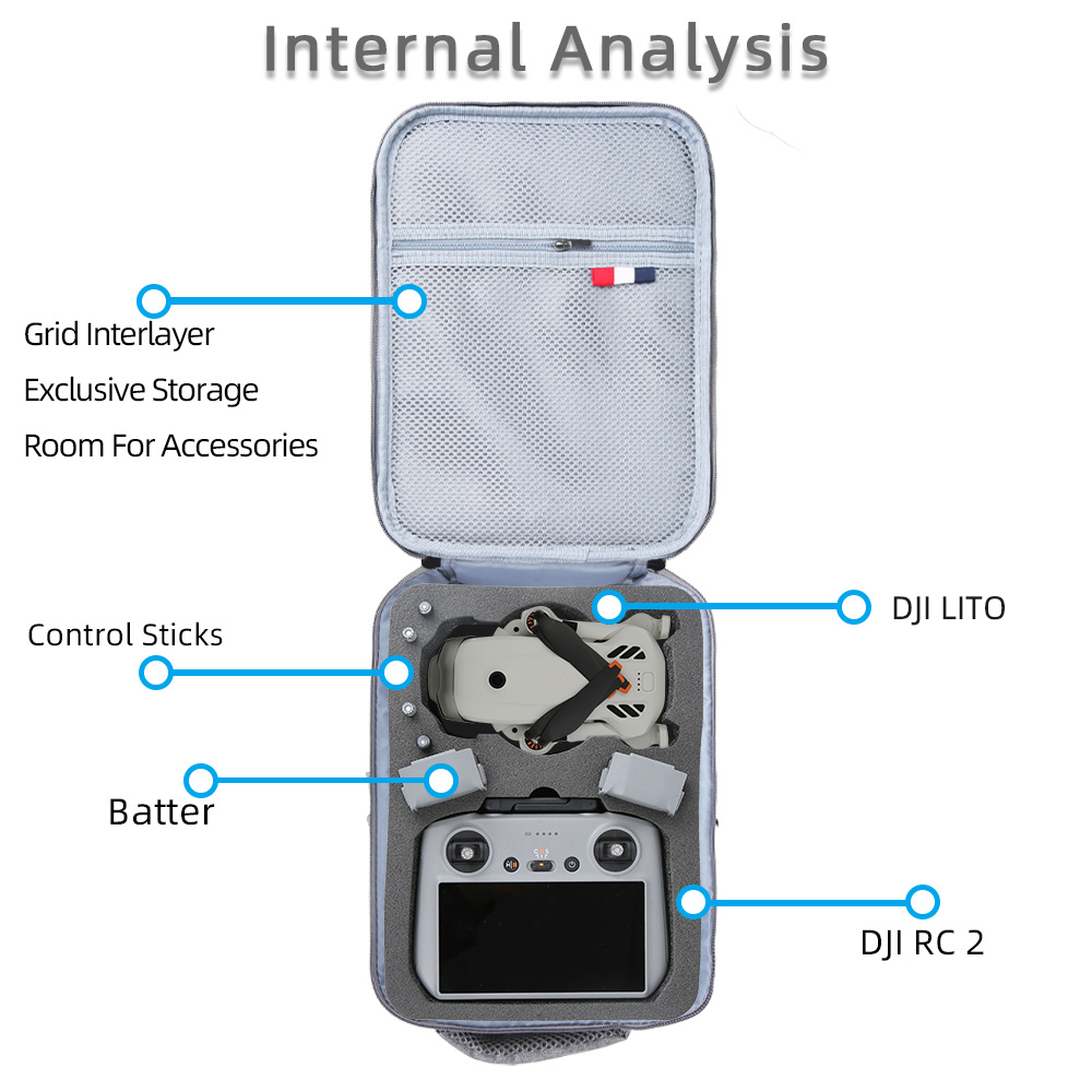 DJI Lito 1/Lito X1 için Taşına - Fpv Drone Bag incelemesi ve fiyatı